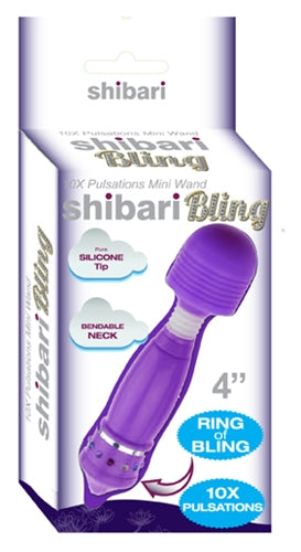 Shibari Bling Purple Mini Wand SW-MINI-10XPUR