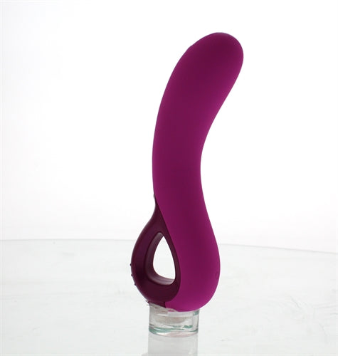 Ultrazone Arctic Wave 9x Silicone G-Spot Rechargeable Vibe - Pink TS1160007