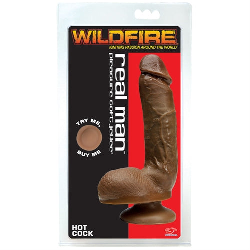 Real Man Pleasure Soft Jel-Lee Hot Cock 8in W0120-6 TS1101206