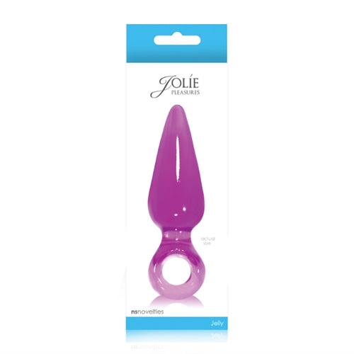 Jolie Pleasures Plug - Medium - Plum NSN0501-36