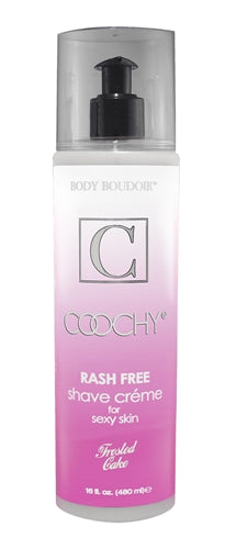 Coochy Rash Free Shave Creme - Frosted Cake - 16 Oz. CE1032-16