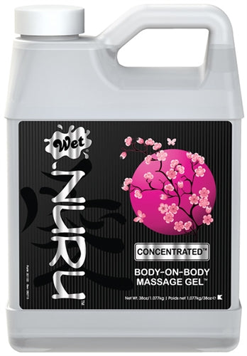 Wet Nuru Body-on-Body Massage Gel - Concentrated - 38 Oz. WT33010