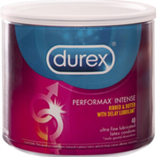 Durex Performax Intense - 40 Count Jar PM00286