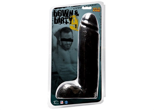 Wildfire Down and Dirty 9in Dong - Black TS1101099