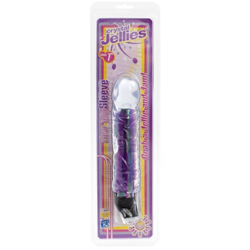 Crystal Jellies Sleeve With Iridescent Vibe - Purple DJ0432-00