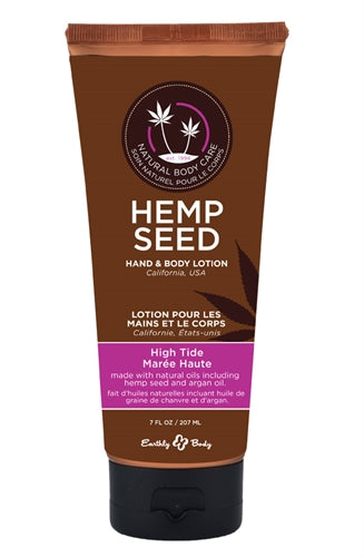 Hemp Seed Hand and Body Lotion - High Tide - 7 Fl. Oz. EB-HSV053T