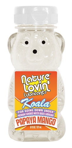 Koala Papaya Mango Flavored Lubricant - 6 Oz. HLL-K14