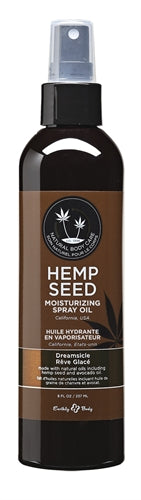 Hemp Seed Moisturizing Spray Oil - Dreamsicle - 8 Fl. Oz. EB-GO006