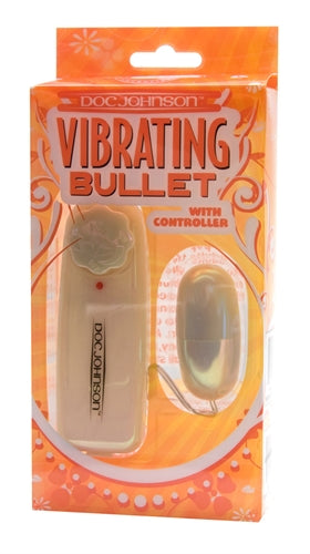 Vibrating Bullet With Controller - Ivory DJ1604-01