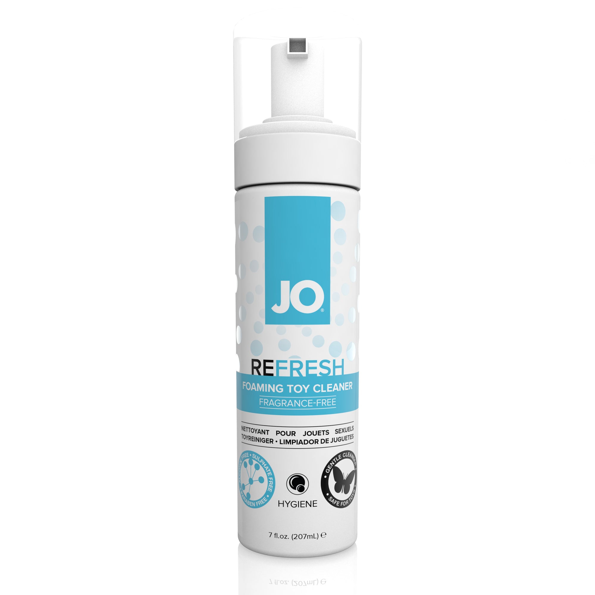 Jo Refresh Foaming Toy Cleaner Fragrance-Free - 7 Fl. Oz. / 207 ml JO40200