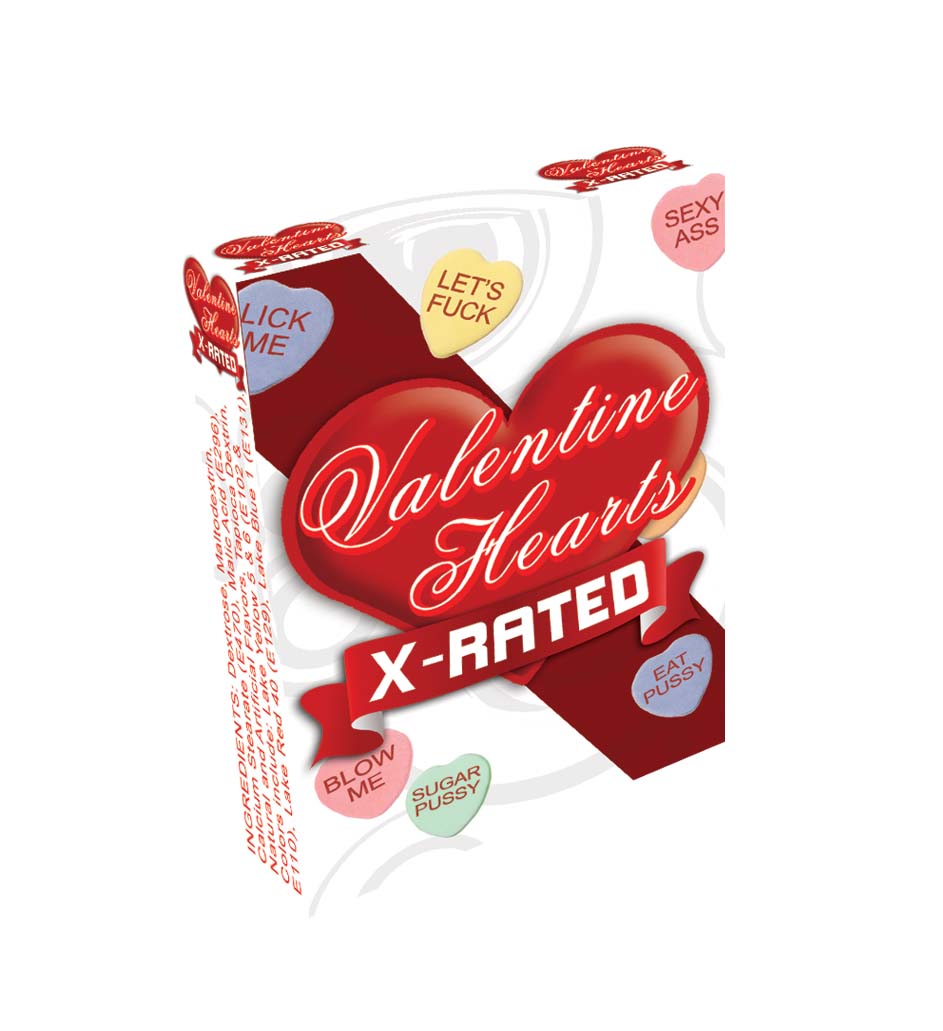 Valentine Hearts X-Rated Candy HTP2991