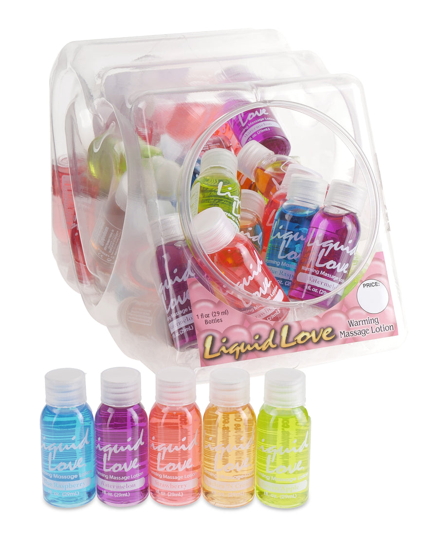 Liquid Love - 48 Piece Fishbowl - Assorted 1 Fl. Oz. Bottles PD9581-99D