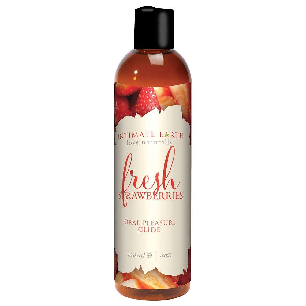 Fresh Strawberries Oral Pleasure Glide - 4 Oz. /  120 ml IE042-120
