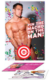 Bachelorette Party Favors Pin the Macho on the Man PD8204-00