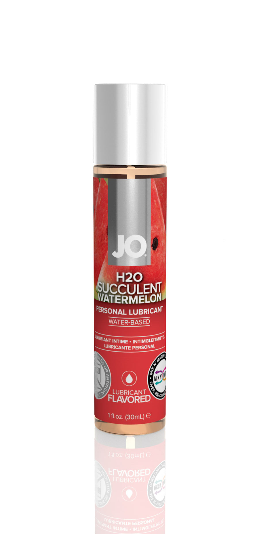 Jo H2O Flavored Lubricant - Succulent Watermelon - 1 Fl. Oz. (30ml) JO10119