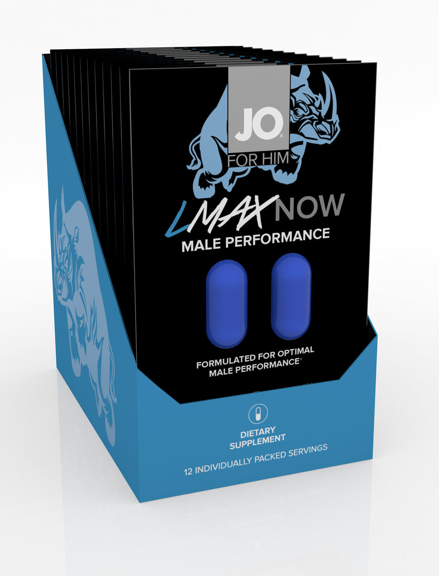 Jo for Him Lmax Now Male Performance - 12 Count Display JO47004D