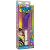 American Pop! Pow! 10 Function Silicone Vibrator - Purple DJ0500-23-BX