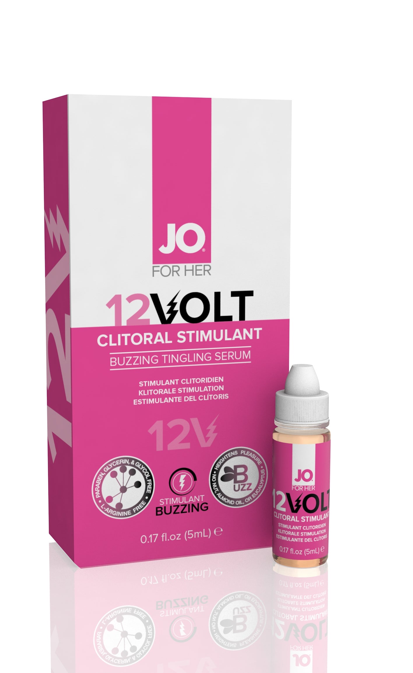 Jo for Her 12 Volt Clitoral Stimulant Serum - 0.17 Fl. Oz. / 5 ml JO40361