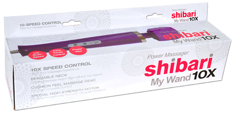 Shibari My Wand 10x - Purple SW-SHIB-PUR