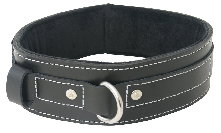 Edge Lined Leather Collar SS980-25