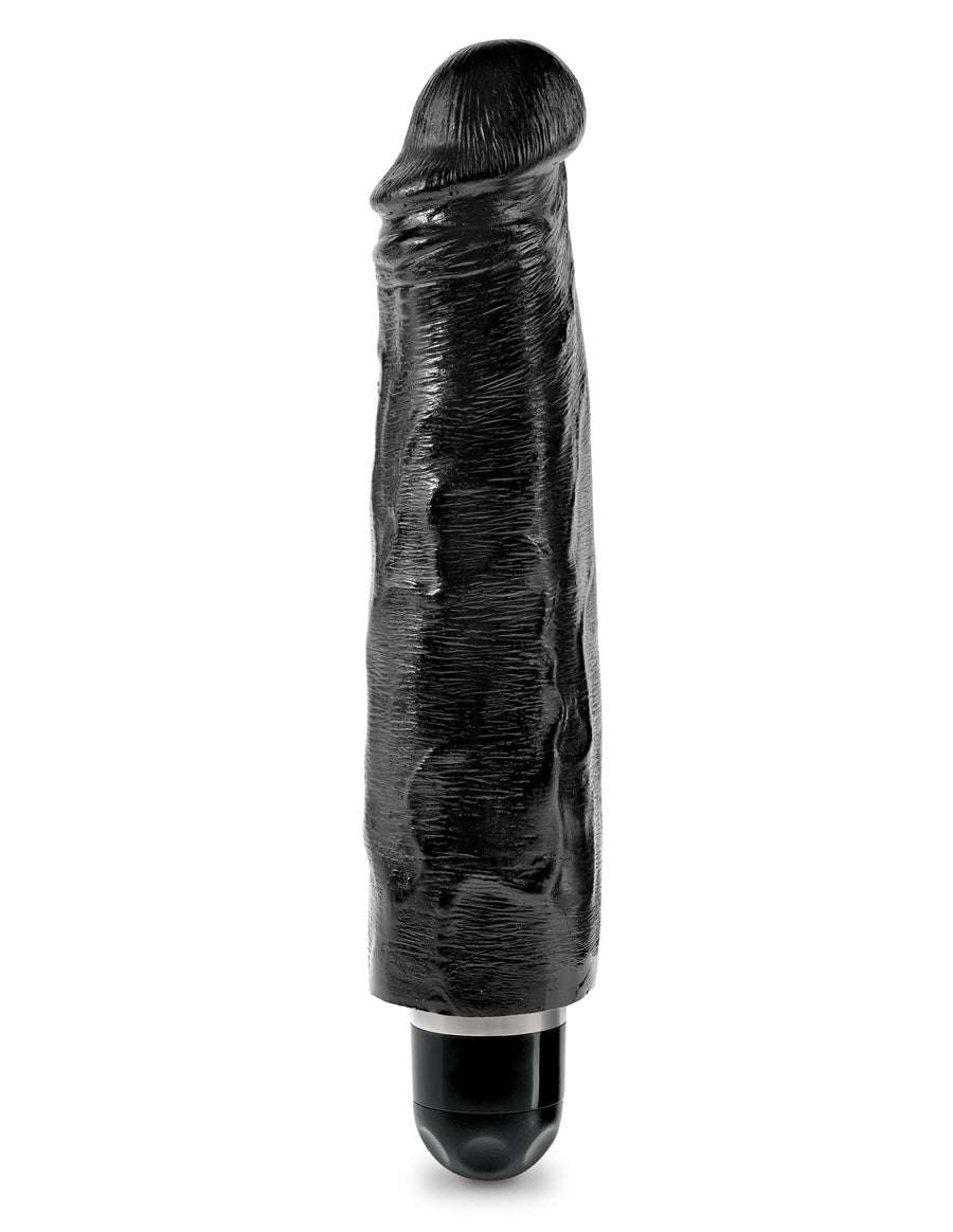King Cock 7 Vibrating Stiffy Black PD5522-23