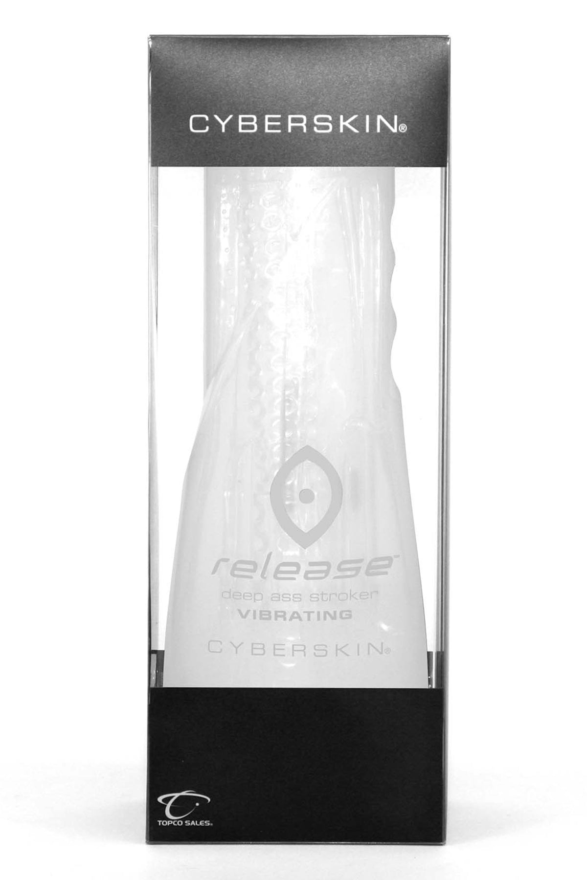 Cyberskin Release Tight Ass Stroker - Vibrating -  Clear TS1600458