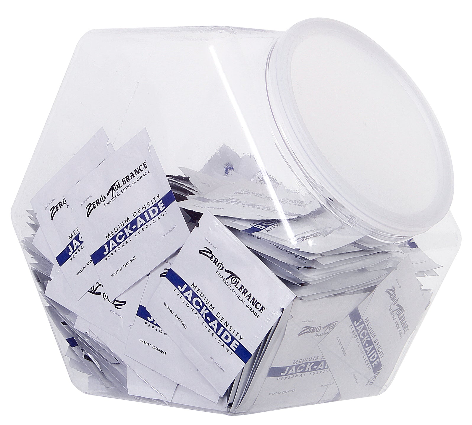 Jack-Aide Medium Density 25ml Foil Packs - 144 Piece Fishbowl ZE-LU-3818-2