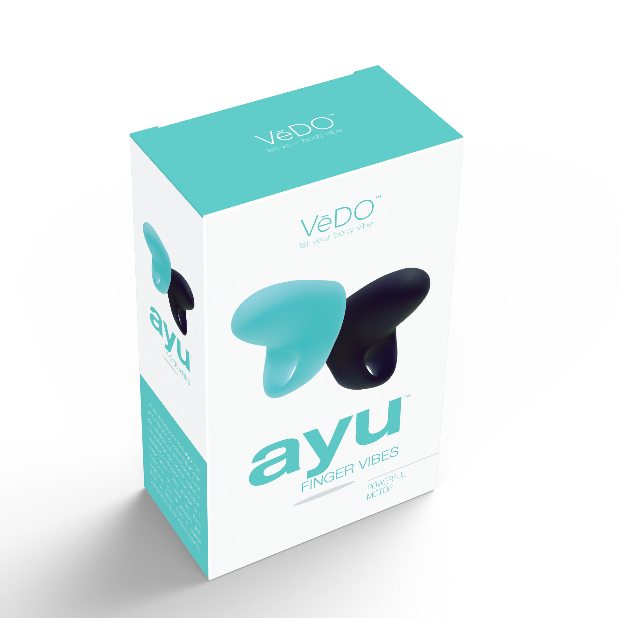 Ayu Finger Vibes - Black and Tease Me Turquoise VI-F0201