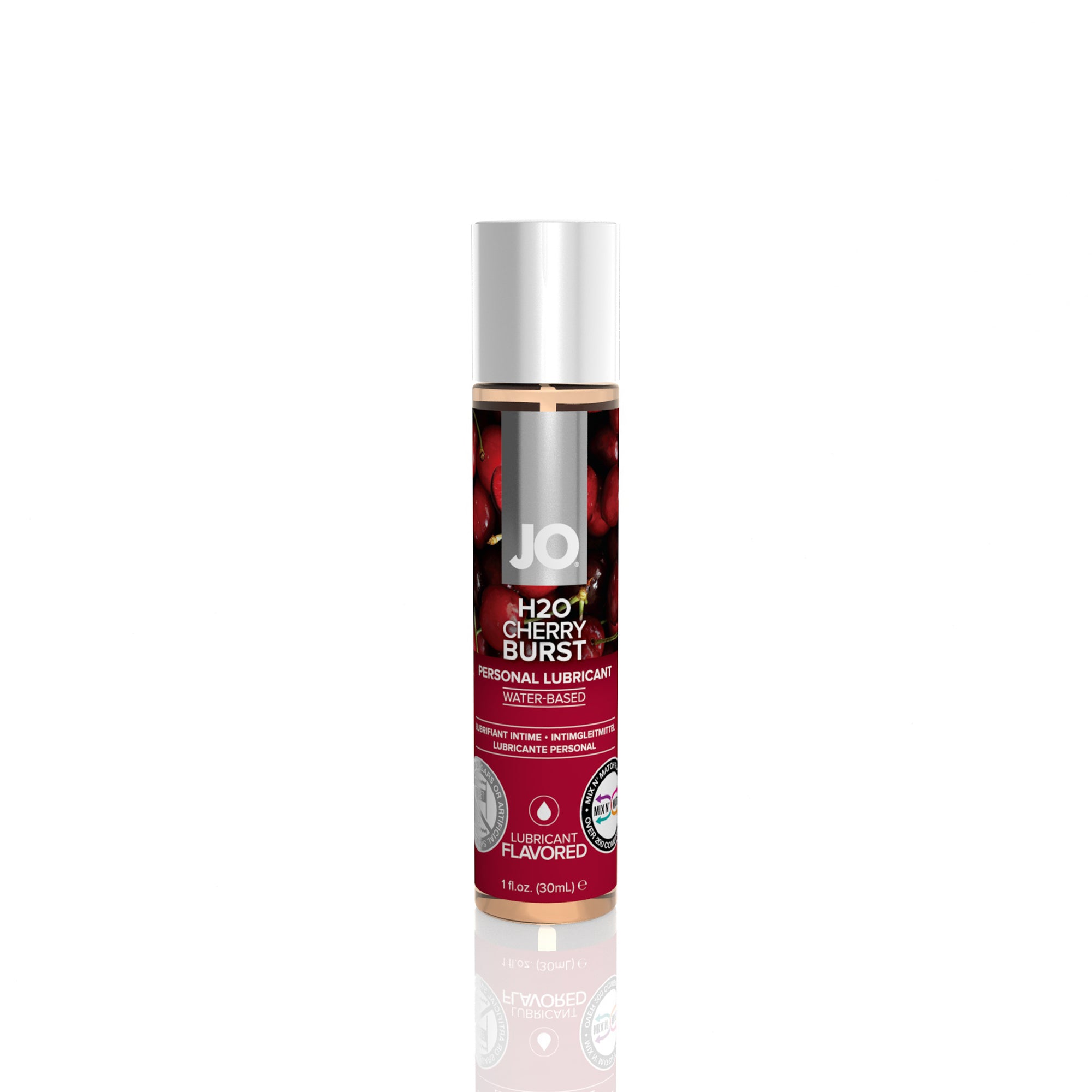 Jo H2O Flavored Lubricant - Cherry Burst - 1 Fl. Oz. (30ml) JO10116