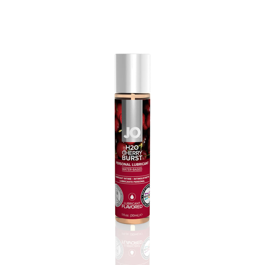 Jo H2O Flavored Lubricant - Cherry Burst - 1 Fl. Oz. (30ml) JO10116