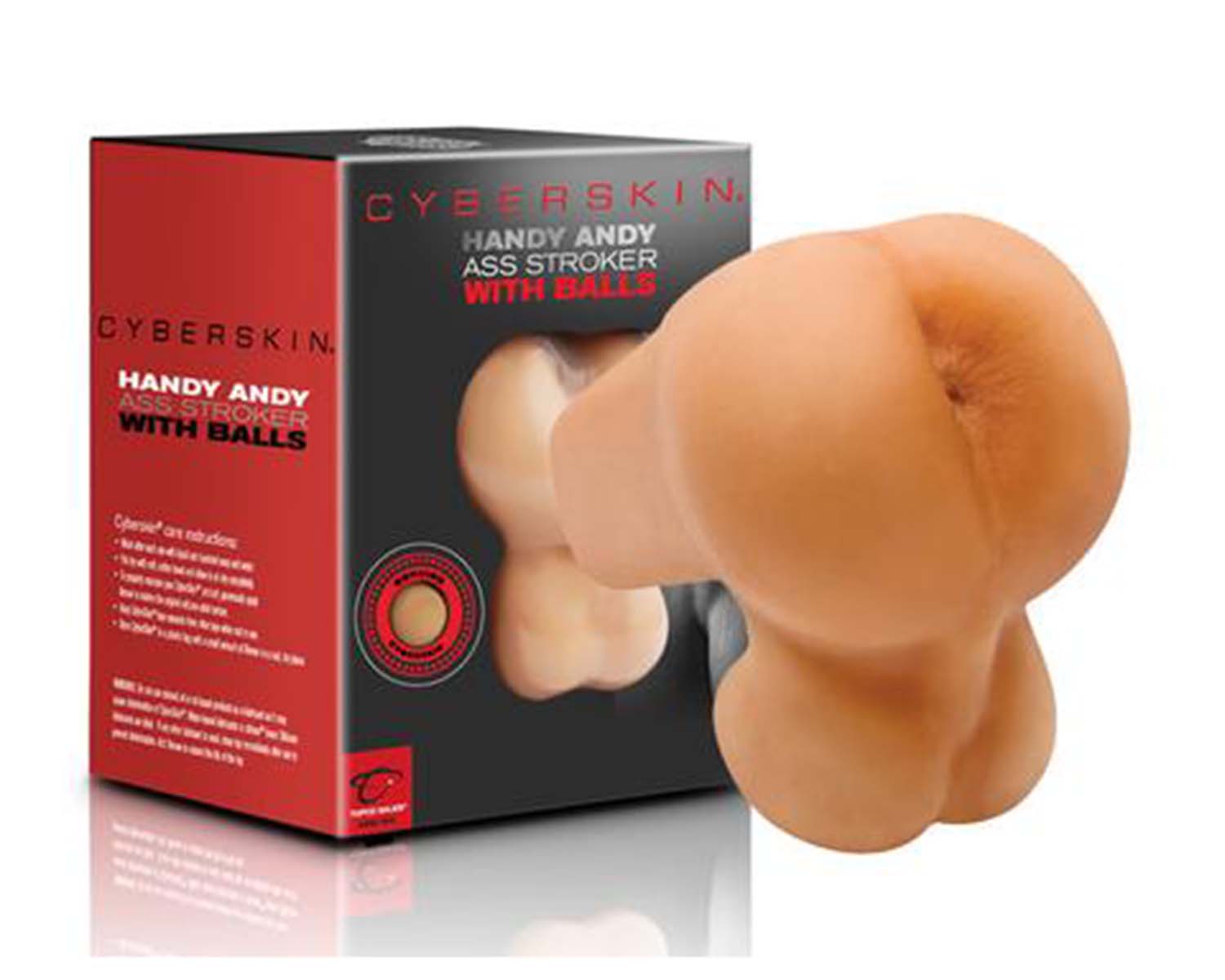 Cyberskin Handy Andy Ass Stroker With Balls - Light TS1004037