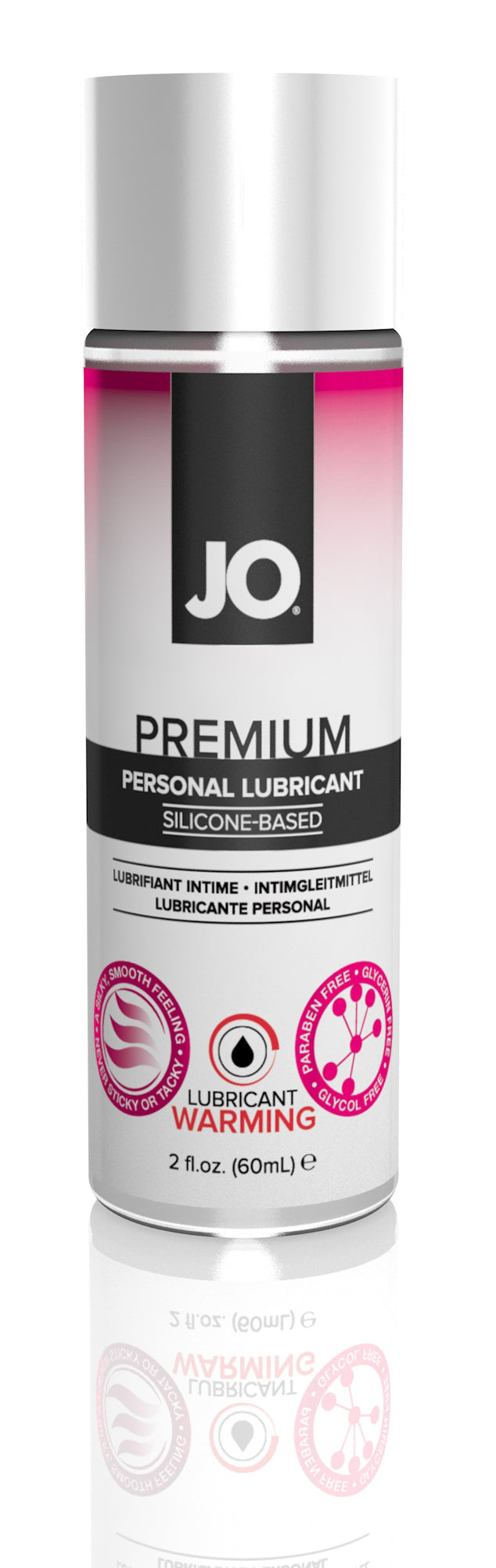 Jo for Her Premium Silicone- Based Warming Lubricant - 2 Fl. Oz. / 60 ml JO40058