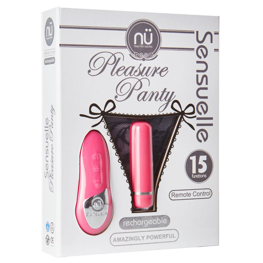 Sensuelle Pleasure Panty - Pink BT-W55PK