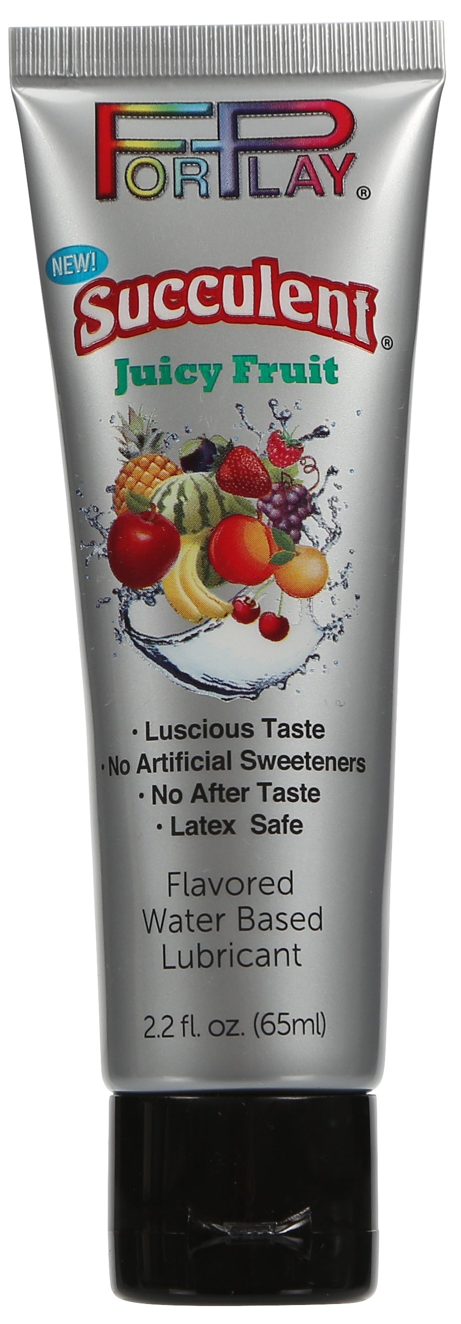 For Play Succulent Juicy Fruit Flavored Water Based Lubricant - 2.2 Fl. Oz. / 65 ml FP-3307N