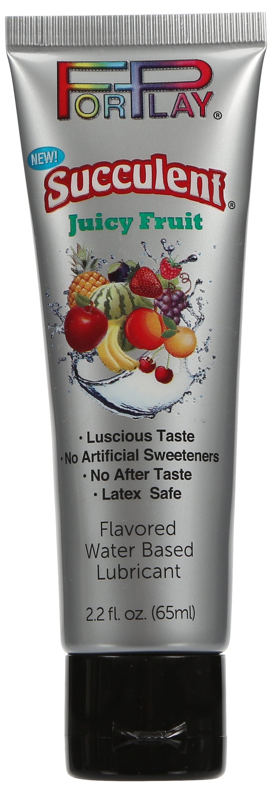 For Play Succulent Juicy Fruit Flavored Water Based Lubricant - 2.2 Fl. Oz. / 65 ml FP-3307N