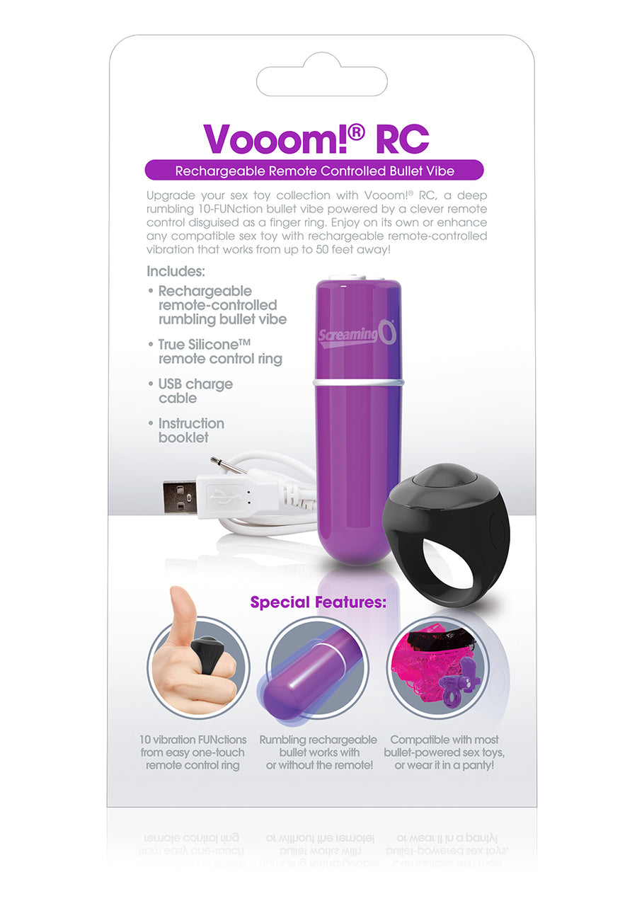 Charged Vooom Remote Control Bullet - Purple AVR-PU-101E
