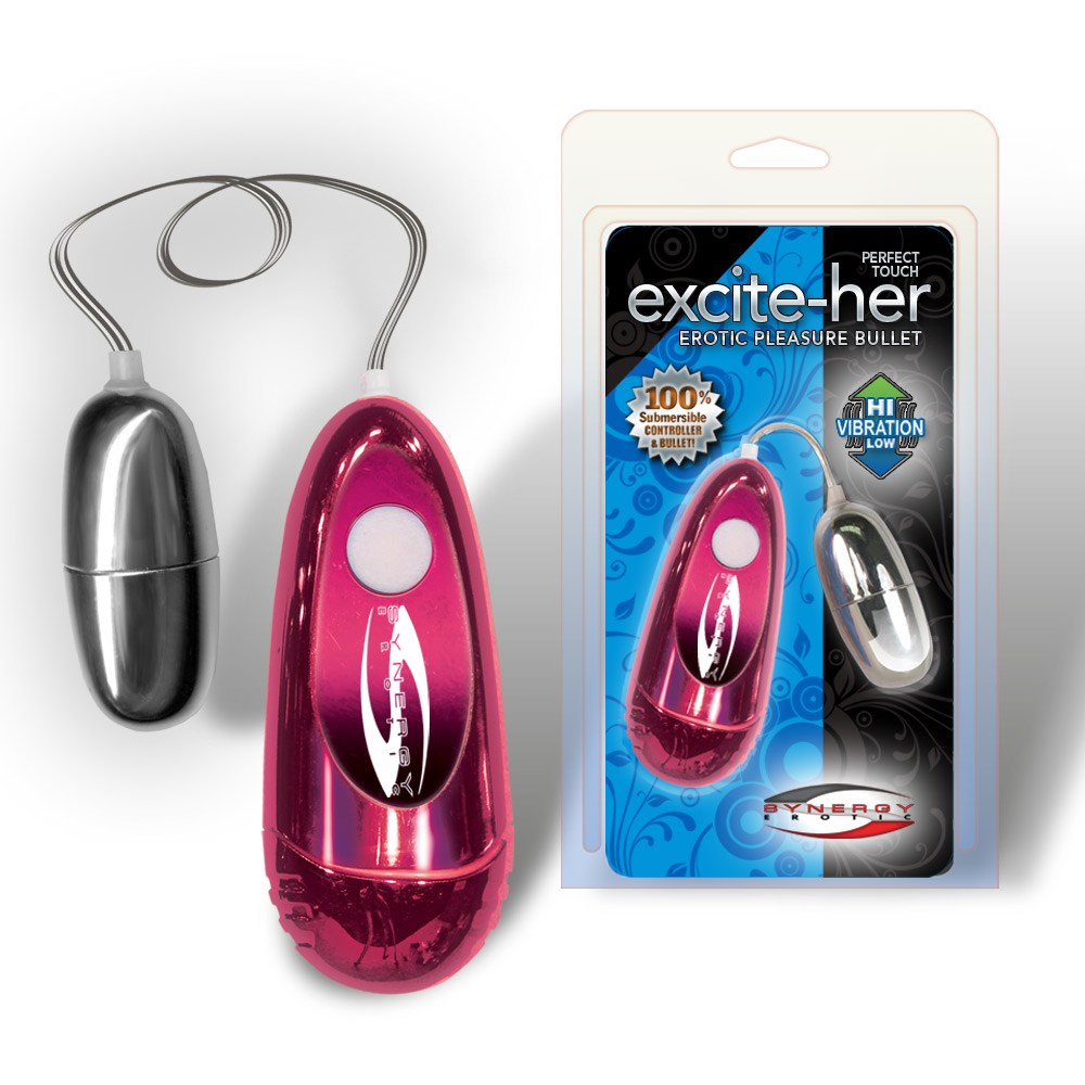 Excite-Her Silver Bullet Luster Pink - Waterproof SYN2100108
