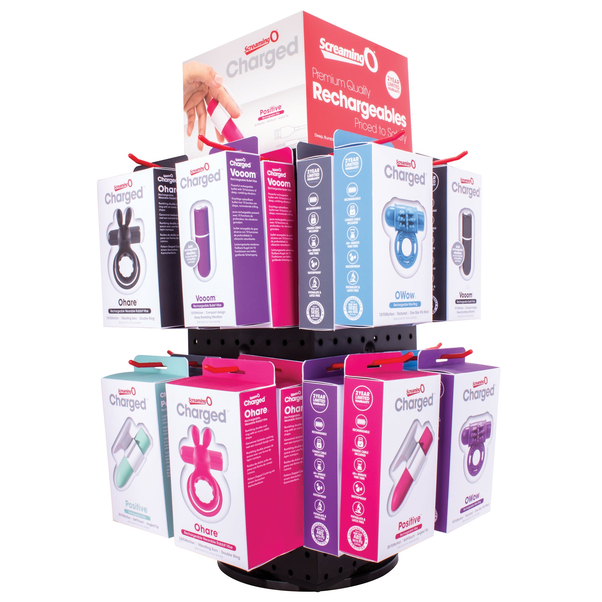 Charged Spinning Counter Display 2017 SOA-CNTR-H12017-101D