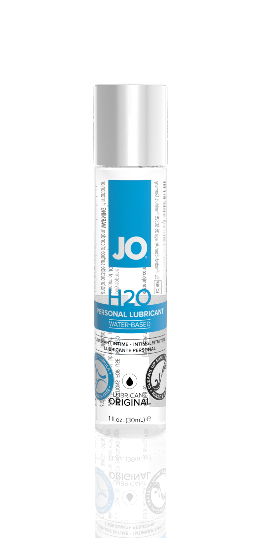 Jo H2O Water- Based Lubricant - 1 Fl. Oz. (30ml) JO10128