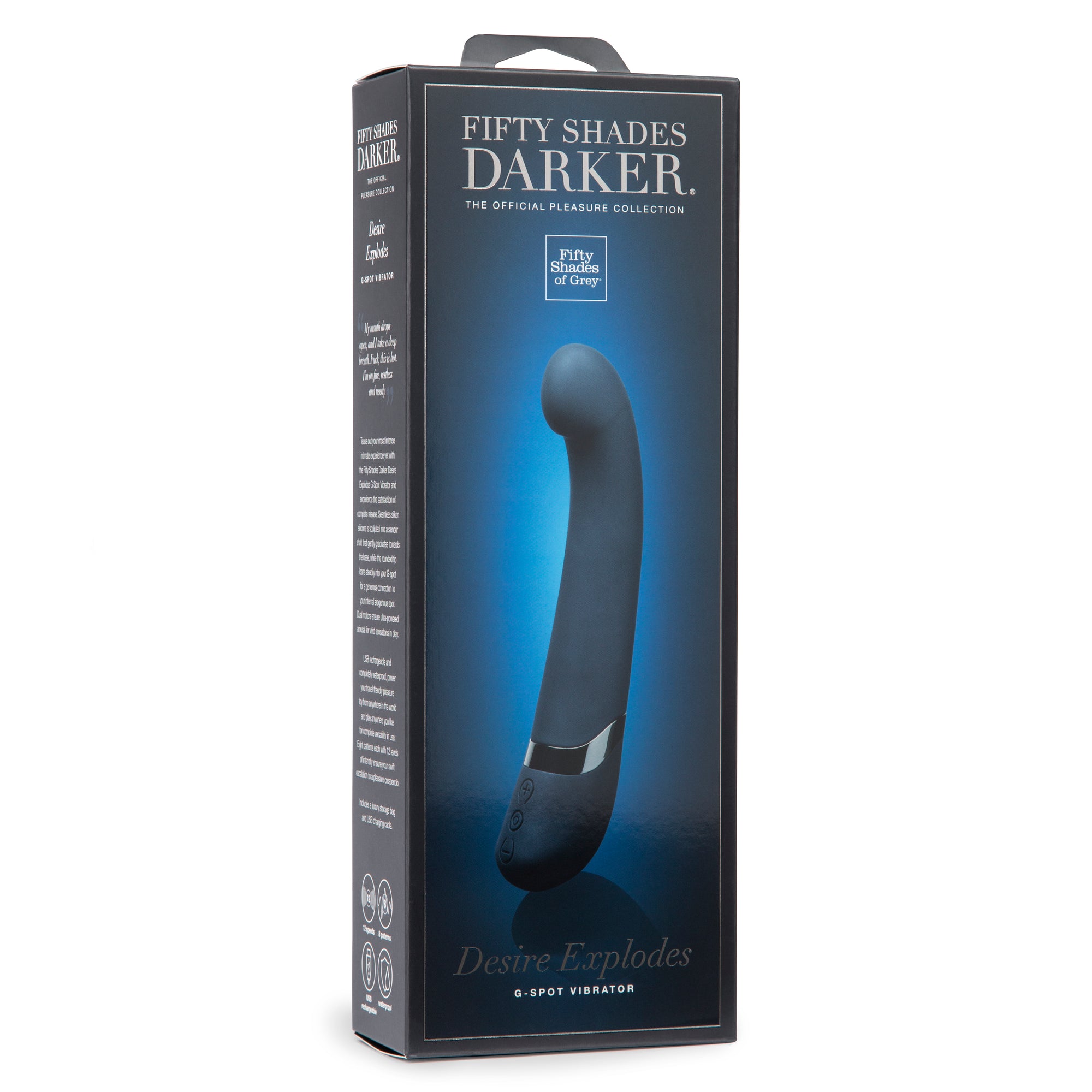 Fifty Shades Darker Desire Explodes USB  Rechargeable G-Spot Vibrator LHR-63944