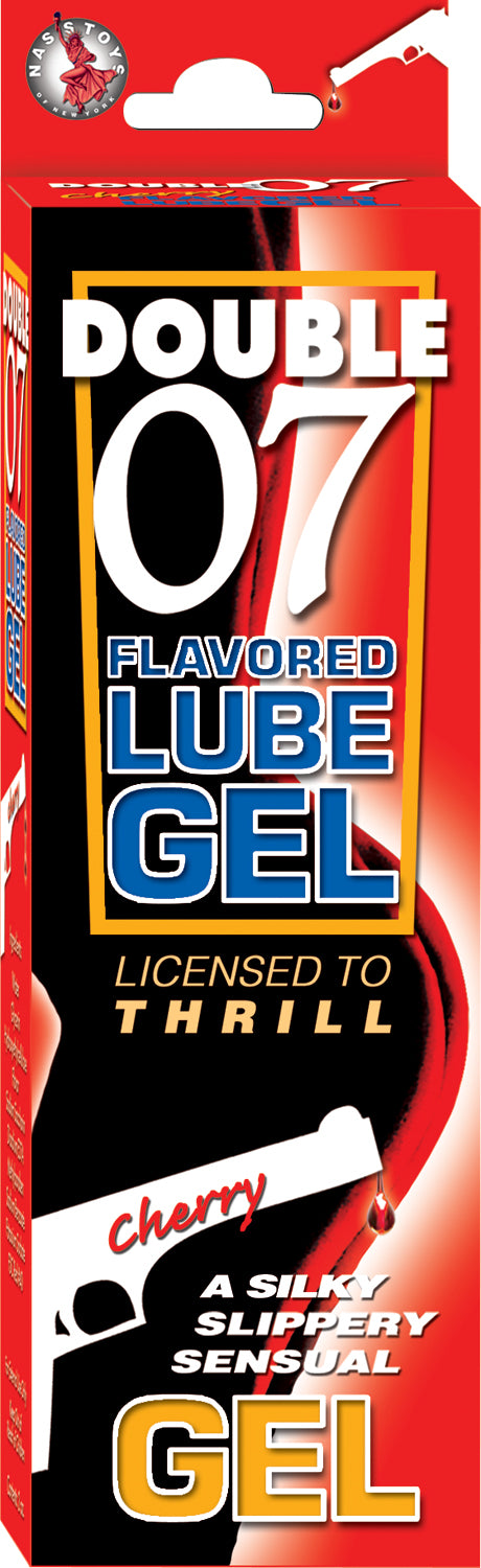 Double 007 Flavored Lube Gel Cherry - 2 Oz. NW0314-3