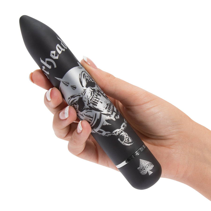 Motorhead Ace of Spades 7 Function Power Classic  Vibrator - Black LHR-58632