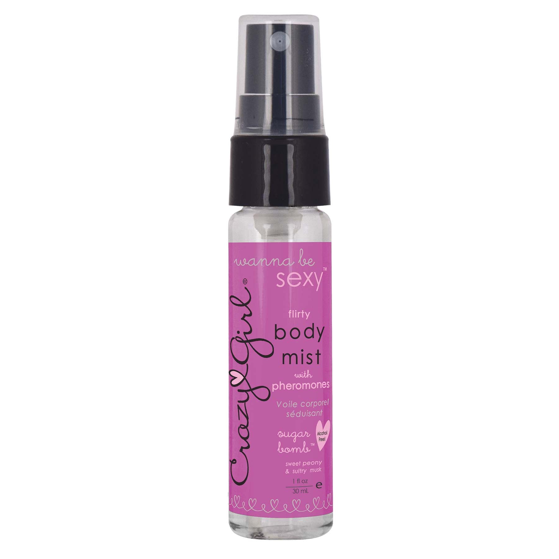 Crazy Girl Wanna Be Sexy - Sexy Body Mist With Pheromones - Sugar Bomb - 1 Fl. Oz. CE7012-01