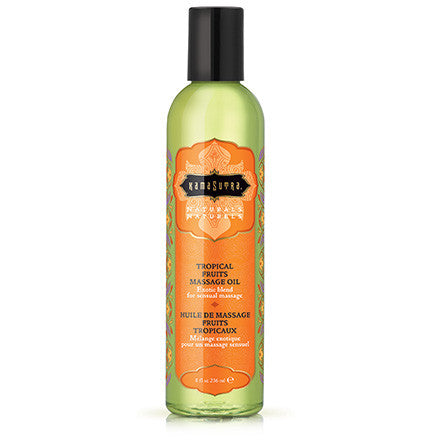 Naturals Massage Oil - Tropical Fruits - 8 Fl. Oz. KS10193