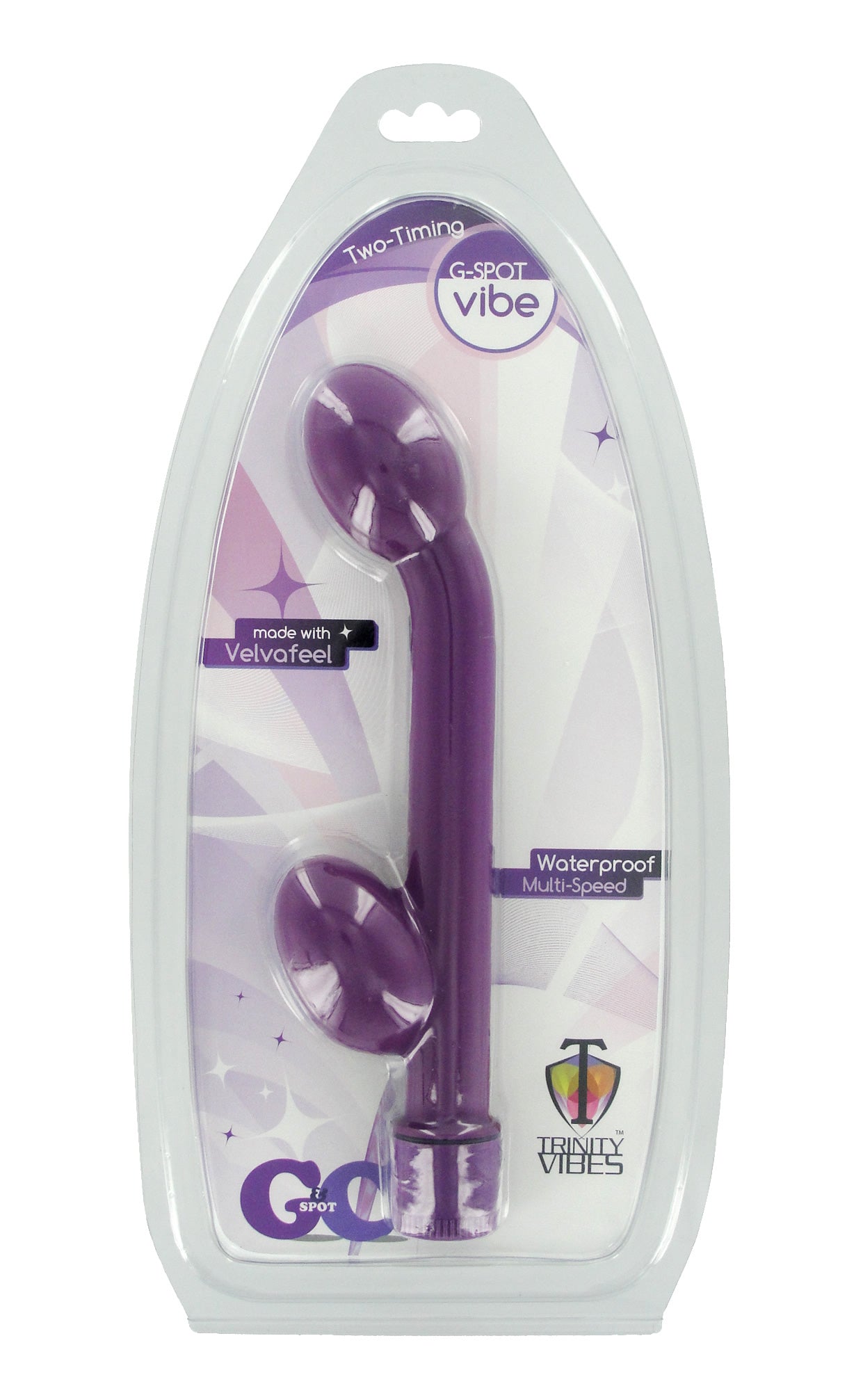 Two- Timing Supercharged G- Spot Vibe - Purple TV-AC303