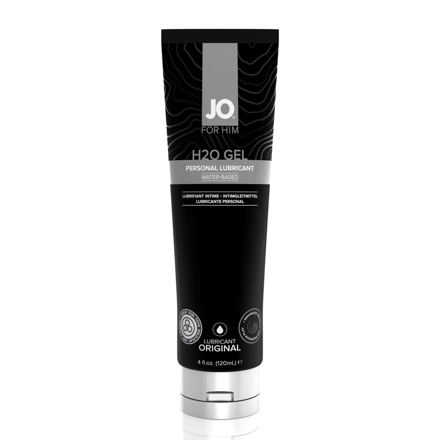 Jo for Him H2O Gel Water Based Personal Lubricant - Original - 4 Fl. Oz. / 120 ml JO40661