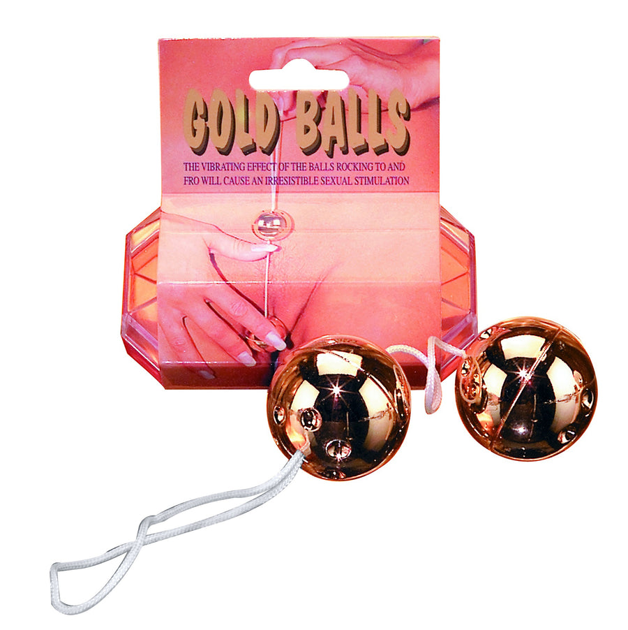 Gold Balls - 2 Piece Set PD2705-01