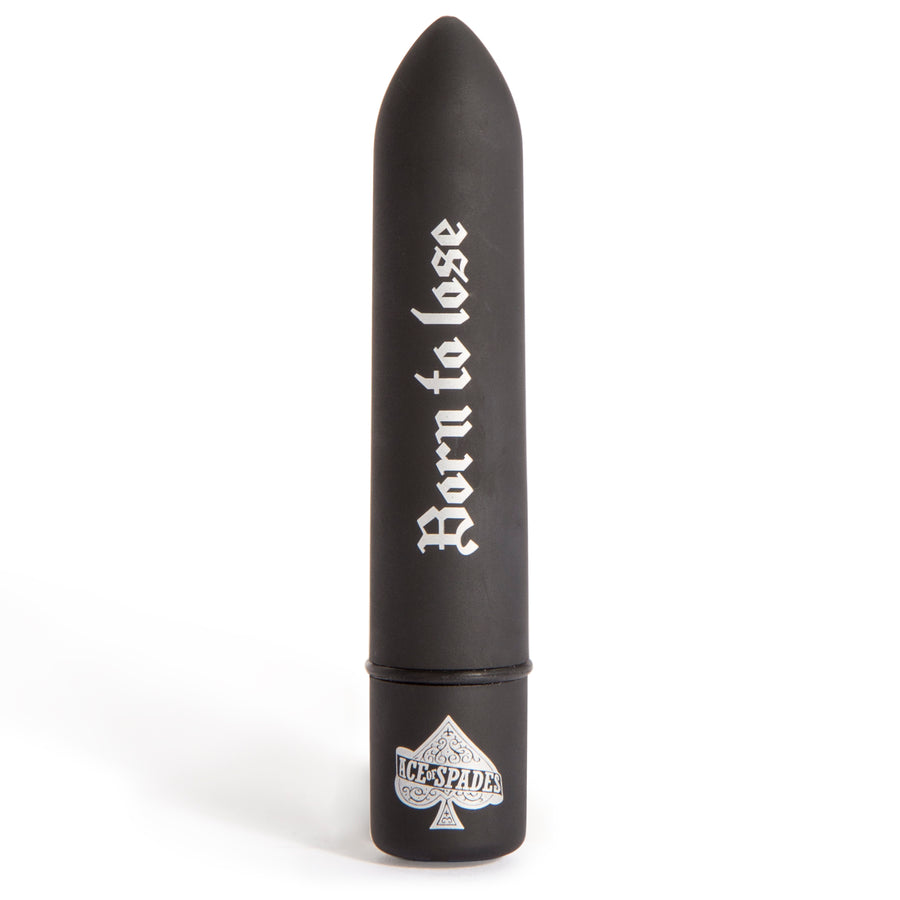 Motorhead Ace of Spades 10 Function Bullet  Vibrator - Black LHR-58630