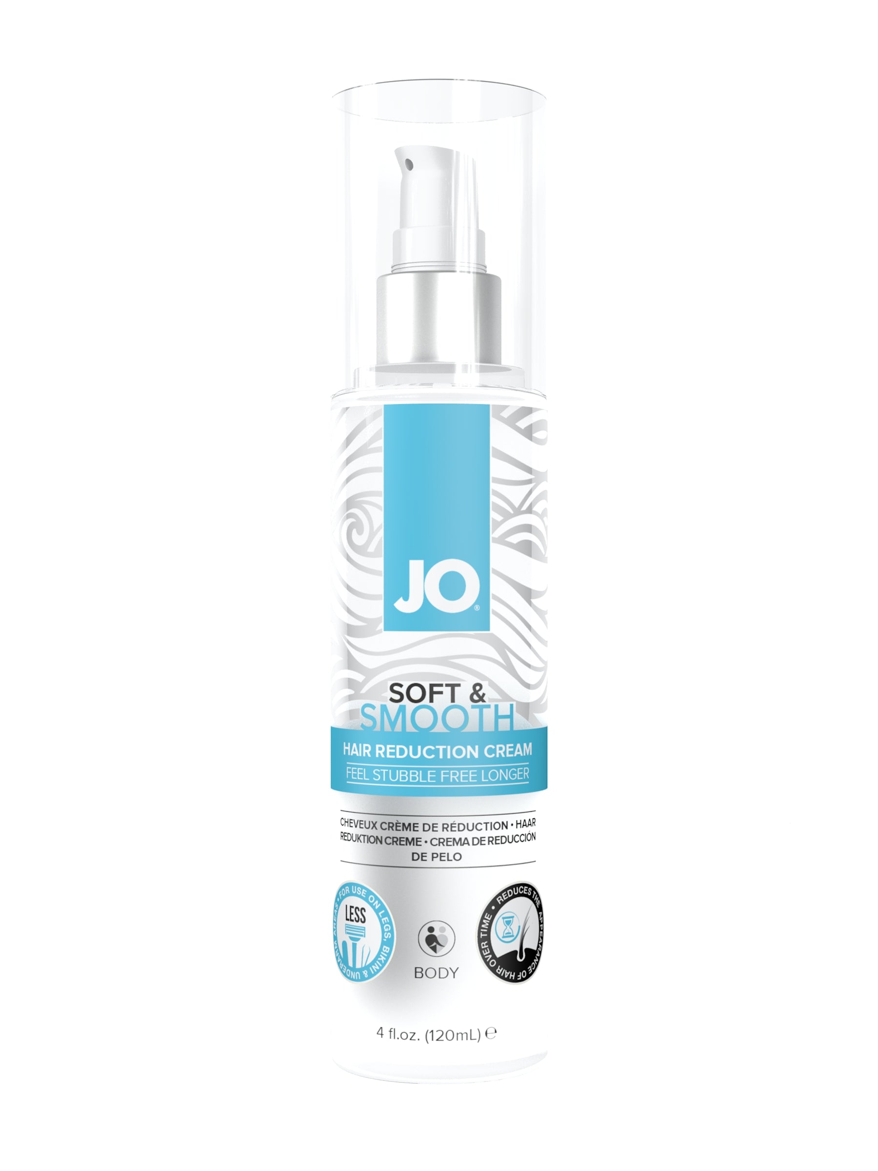 Jo Soft & Smooth Hair Reduction Cream -  4 Fl. Oz. / 120 ml JO40186