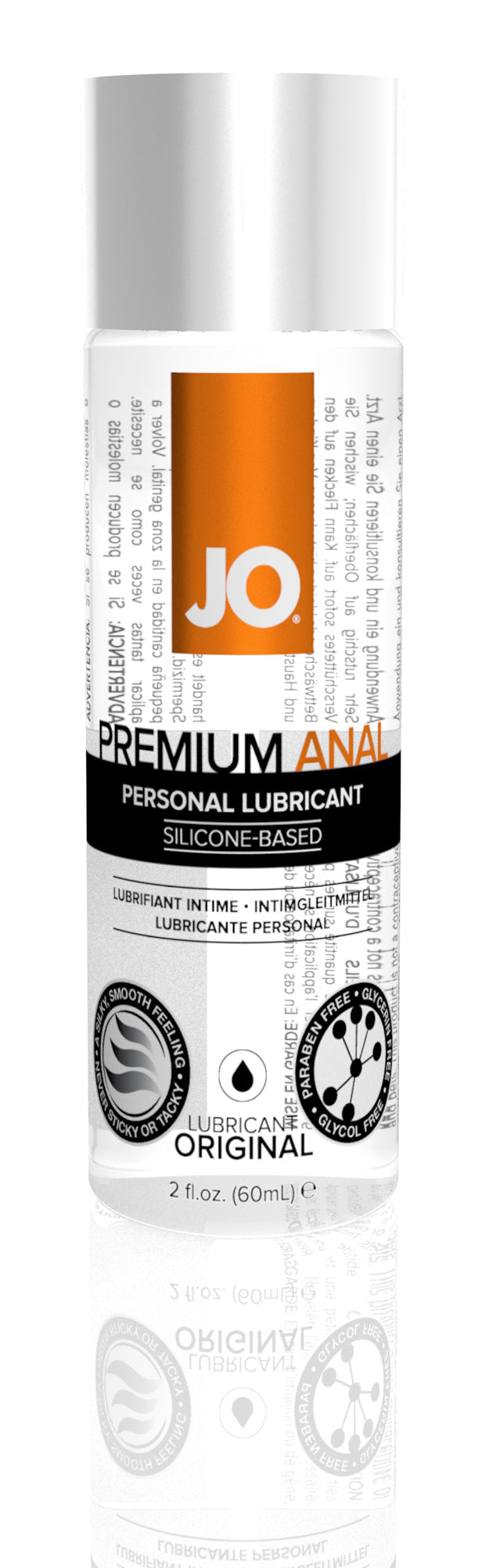 Jo Anal Premium Silicone Lubricant - 2 Fl. Oz. / 60 ml JO40102